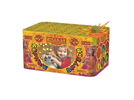 Верные друзья (48 залпов, калибр 0,8)