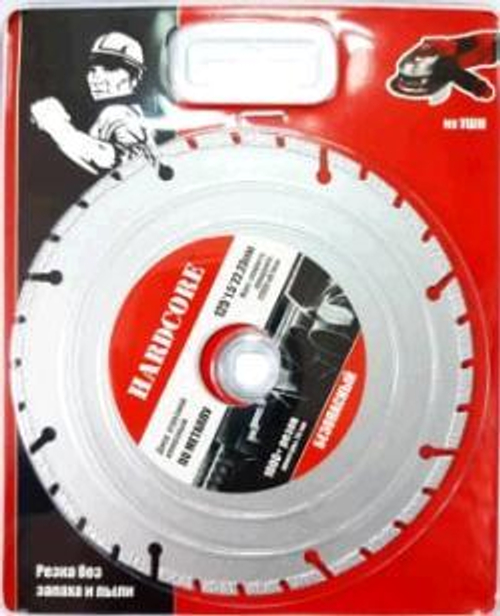 Диск отр. по металлу Алмазн. 125*1,5*22мм безопасный / Hardcore 184125