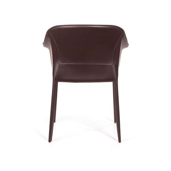 Стул Gio, коричневая кожа