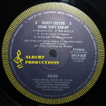 AC/DC / Dirty Deeds Done Dirt Cheap (LP)