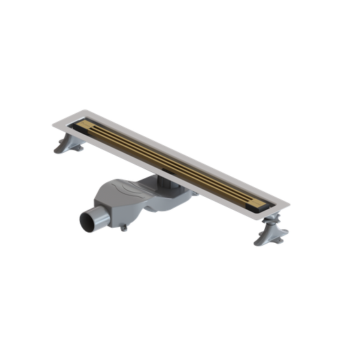 Душевой лоток B&T INFINITY 80см, нерж.сталь МАТ. ЗОЛОТО