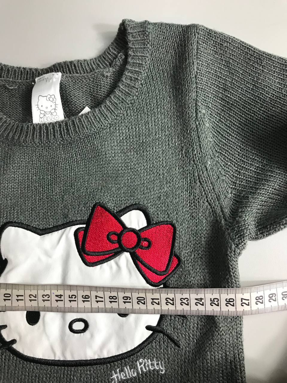 Платье трикотажное с Hello Kitty на 6 лет