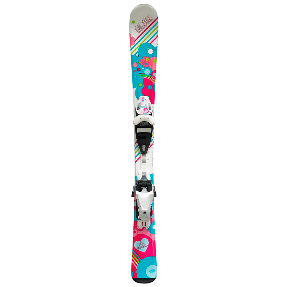 Горные лыжи с креплениями Elan LIL MAGIC QT EL 7.5 (см:110)