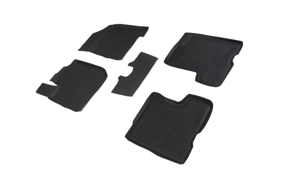 Резиновые коврики с высоким бортом для LADA X-Ray (органайзер) 2015-2022 Seintex.87570