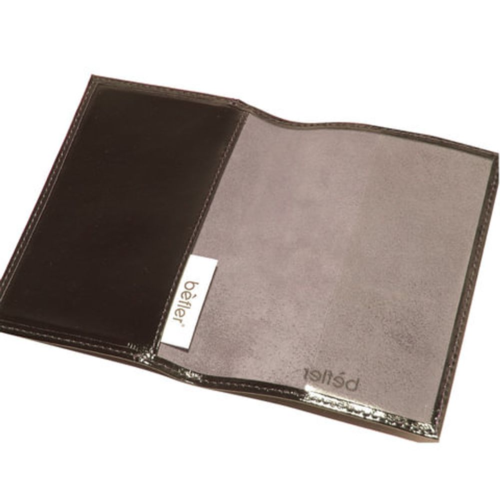 Обложка для паспорта BEFLER "Classic", натуральная кожа, тиснение "Passport", коричневая, O.21.-1