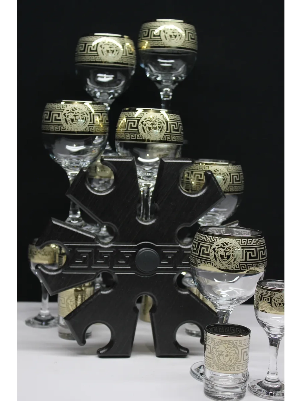 Барный набор 18 предметный с фужером