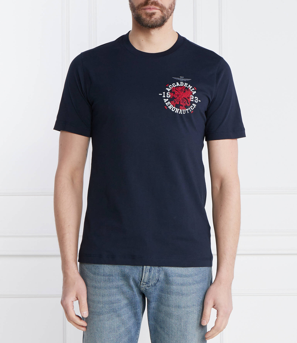 Футболка Aeronautica Militare - темно-синий(TS2201J629)