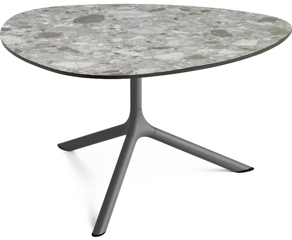 Столик ламинированный кофейный Scab Design Tripe Maxi, антрацит, зернистый