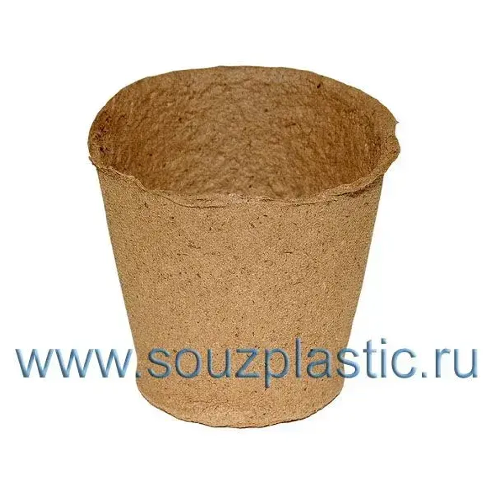 Торфяной горшочек 80*80 круглый (комплект 220 шт)