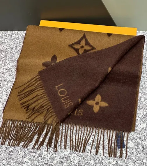 Шарф Louis Vuitton Reykjavik коричневый