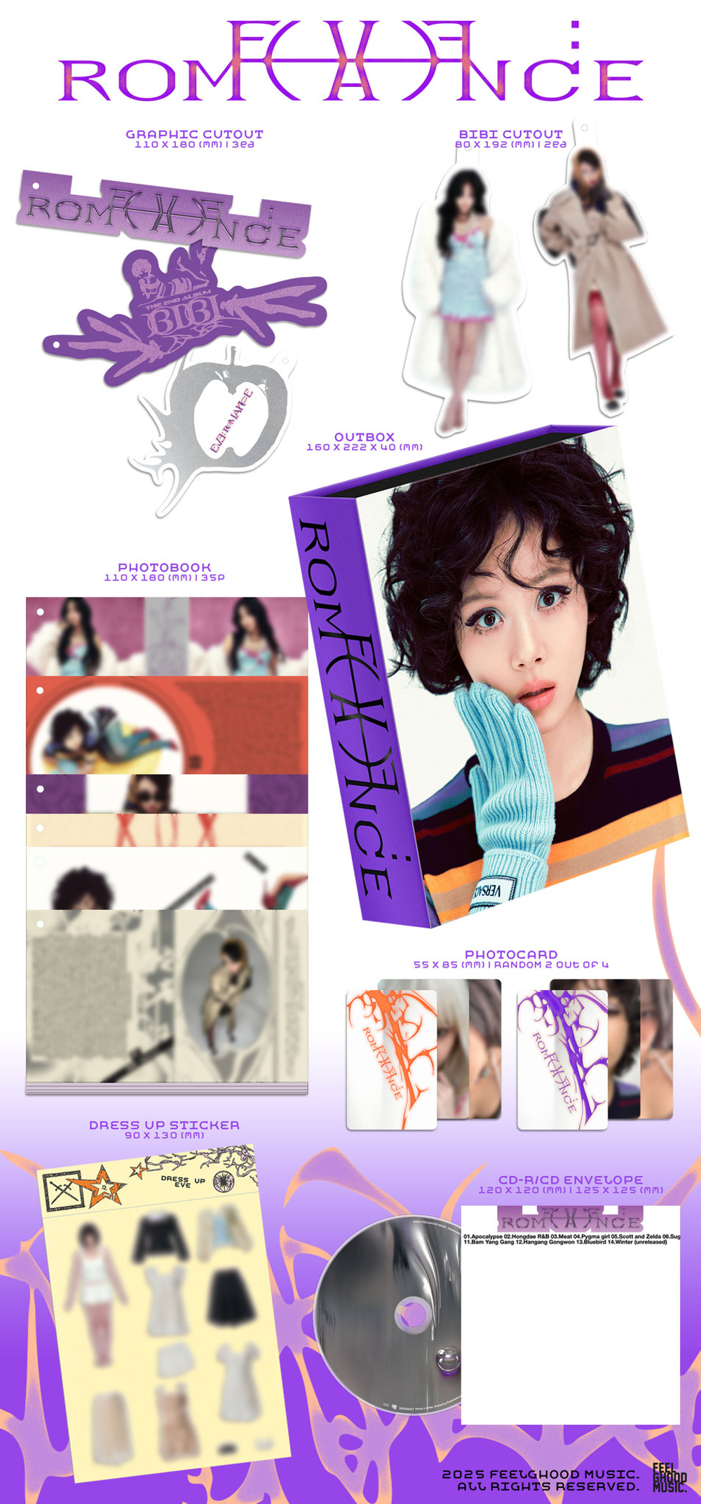 Альбом BIBI - EVE: ROMANCE