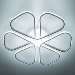 Citilux Сезар Смарт CL233A270E RGB Умная люстра Белая