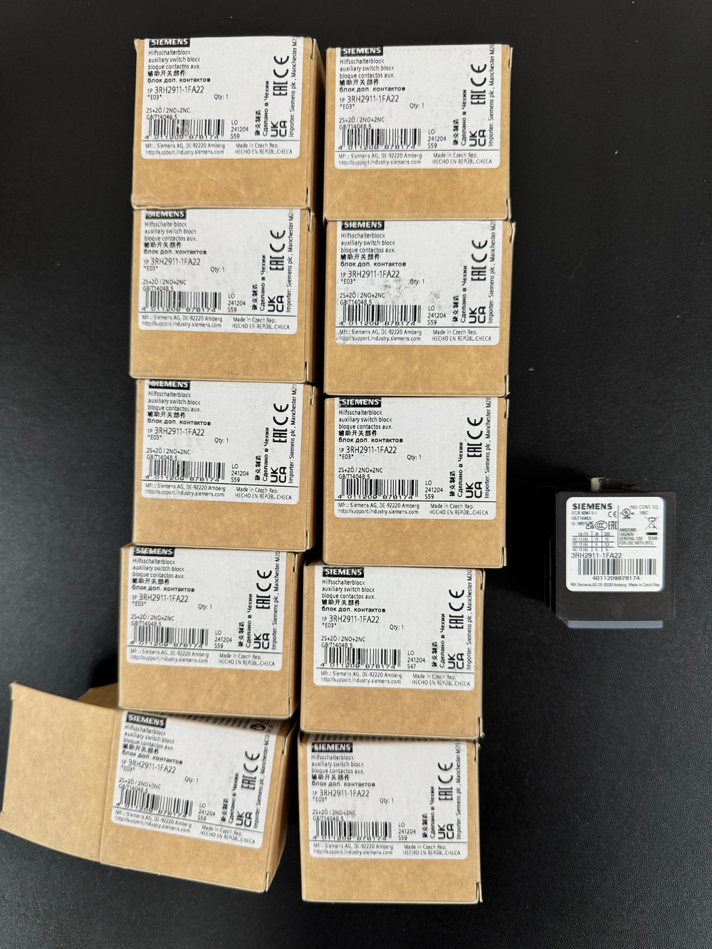 Контактный модуль 3RH2911-1FA22 Siemens