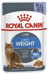 Royal Canin Light Weight Care пауч для взрослых кошек склонных к полноте в соусе 85г