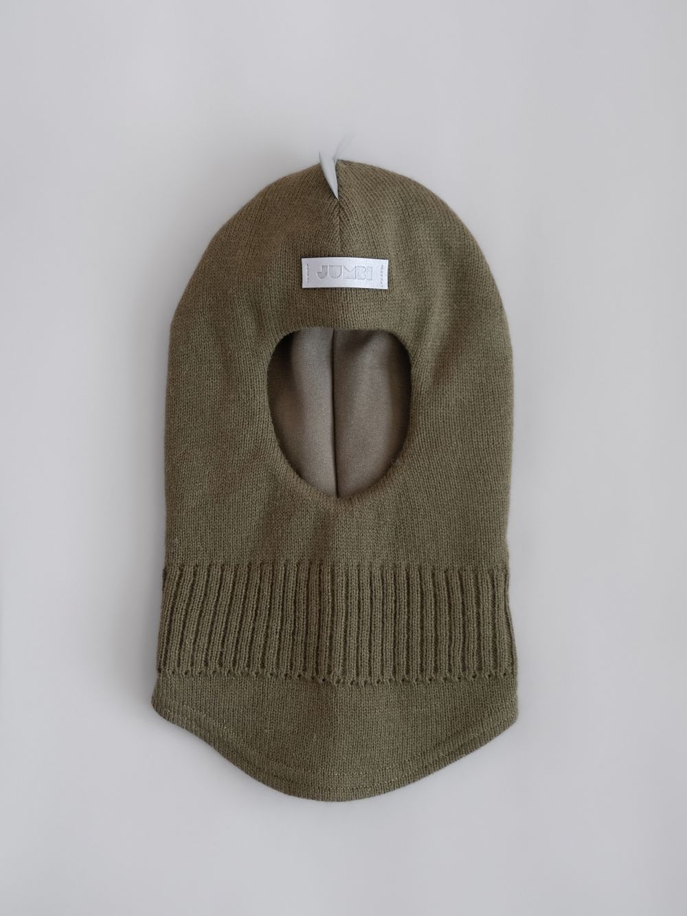 Шлем зимний вязаный (Оливковый) ОРЕО