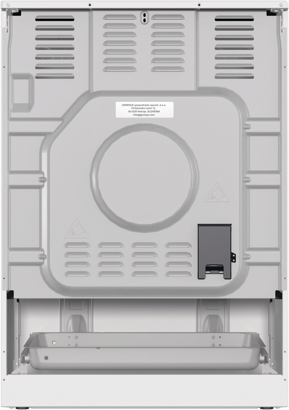 Электрическая плита Gorenje GEC6C60WA