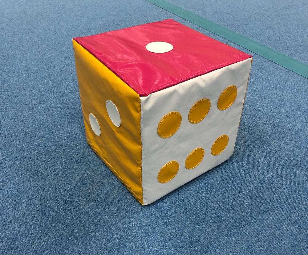 Мягкий модуль развивающий - "Игральная кость"