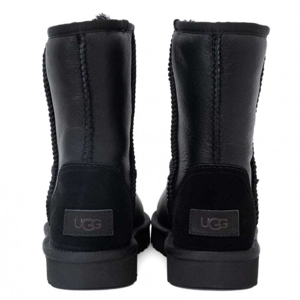 Ugg Classic Short Metallic Black