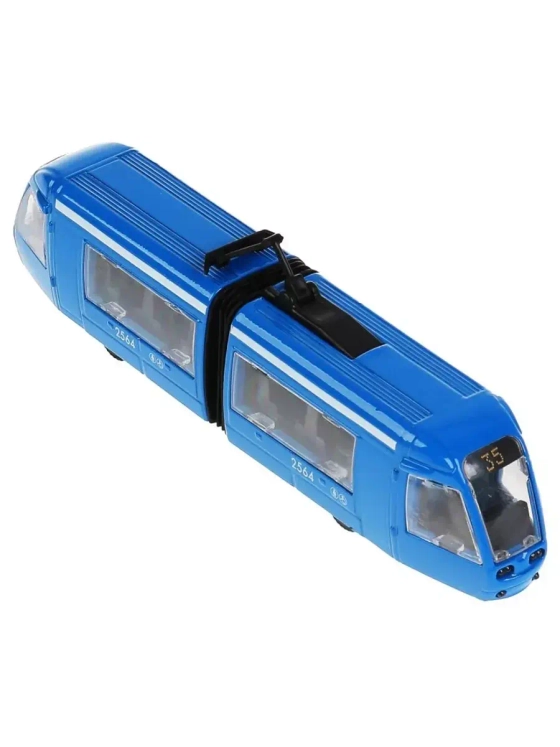 Игрушечный транспорт Трамвай с гармошкой