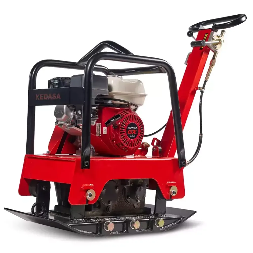 Виброплита реверсивная KEDASA MS125‑4 бензиновая - [121 кг / 25 кН / Honda GX160]