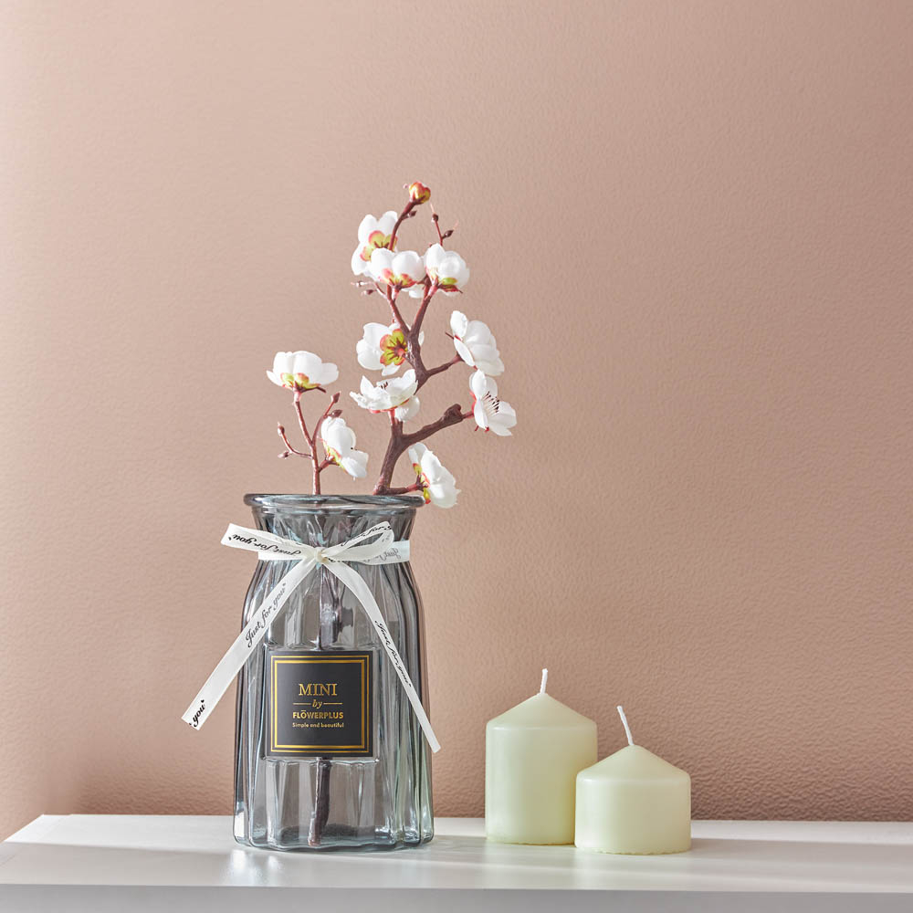 Ваза, 18x10 см, стекло, 2 дизайна, арт.07-2