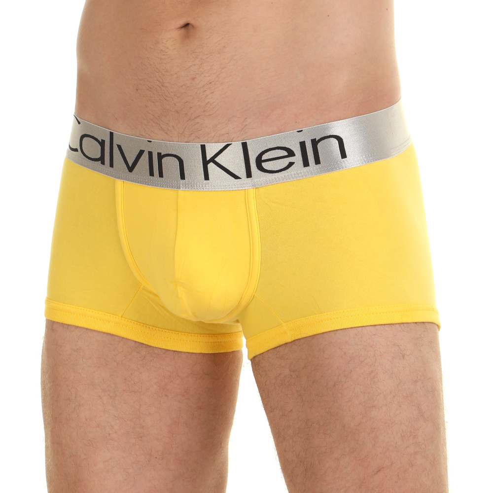 Мужские трусы боксеры желтые набор 4 в1 Calvin Klein CK52463