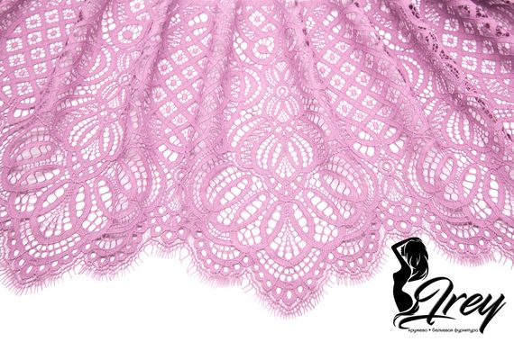 01-58 Кружево шантильи 25 см, лиловый