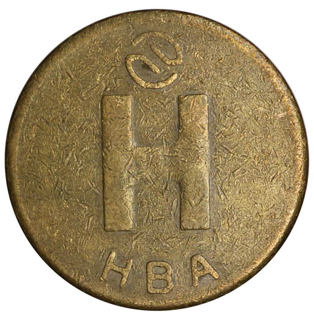 Жетон Новосибирского Метрополитена НВА