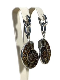 Серьги Nafael Амониты