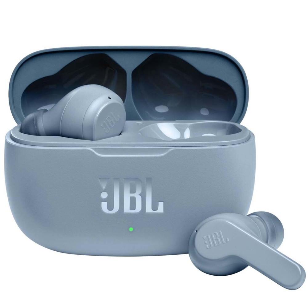 Беспроводные наушники JBL Wave 200TWS, USB Type-C, синий