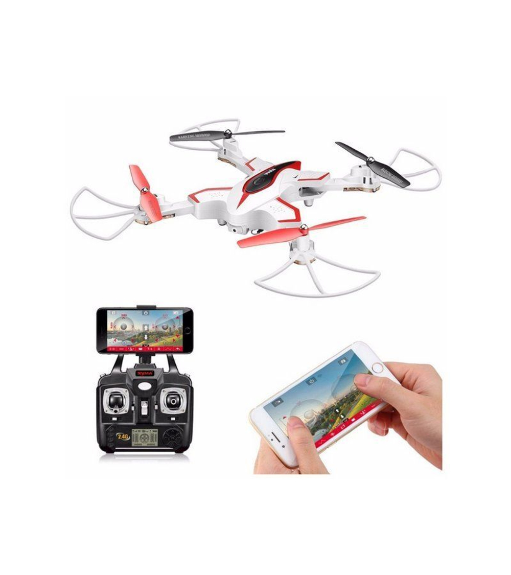 Р/У квадрокоптер Syma X56W Folding Wizard с FPV трансляцией Wi-Fi, барометр, 2.4G RTF