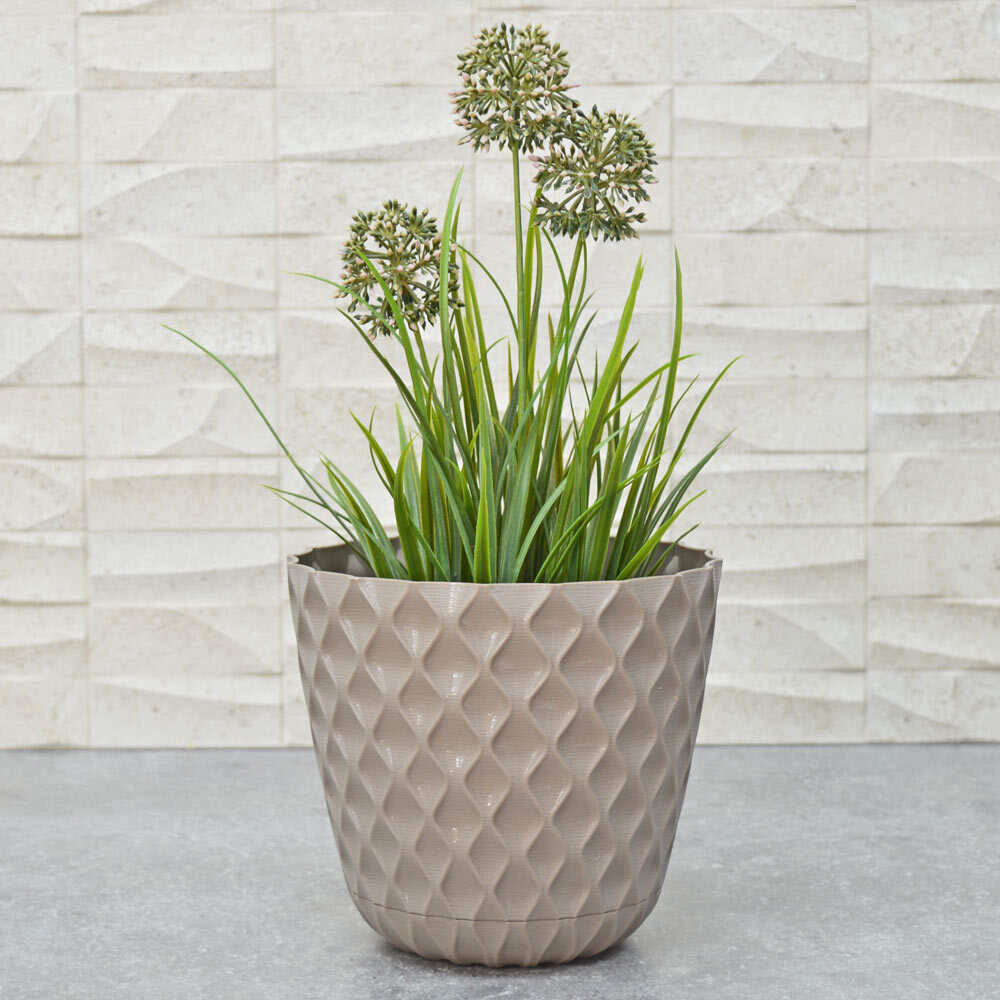 Горшок цветочный Wave 2,5л D175мм, французский платан