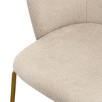 Стул dwight, фактурный шенилл, светло-бежевый
