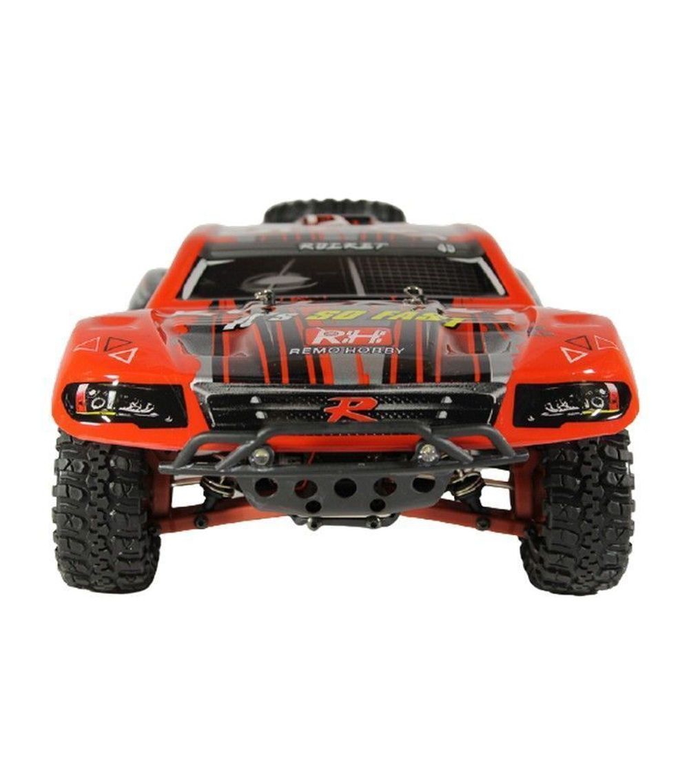 Радиоуправляемый шорт-корс Remo Hobby Rocket UPGRADE V2.0 (красный) 4WD 2.4G 1/16 RTR