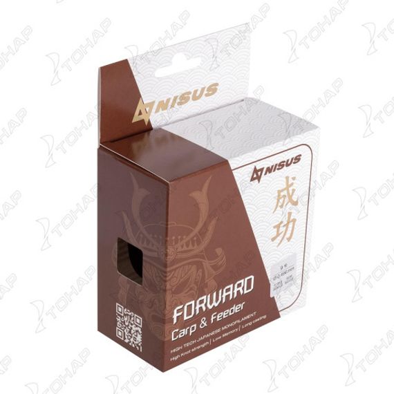 Леска FORWARD Carp&Feeder brown 0,496mm/150m Nylon (N-FCF-0496-150) Nisus
