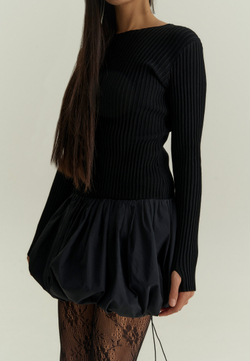 Платье с юбкой баллон OPPOSTI