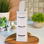 Терка 4-х гранная 22см "Marble grigio", мрамор серый, ручка софт-тач