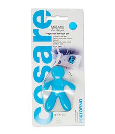 Ароматизатор для автомобиля Cesare Портофино (лазурно-голубой) в блистере, Mr&Mrs Fragrance