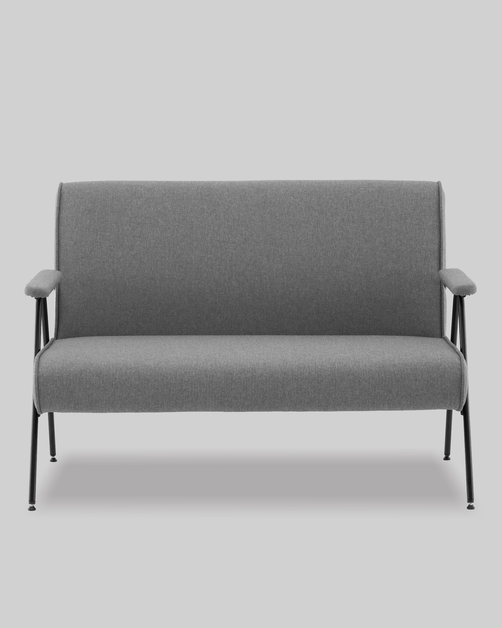 Диван Эндино рогожка серый