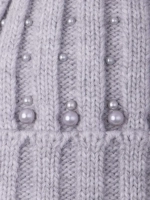 Шапка для девочки зимняя вязаная и шарф