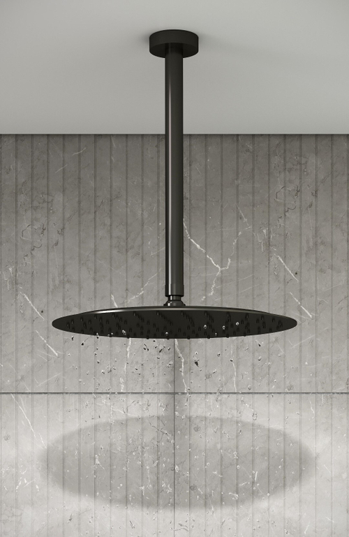 Boheme Труба-кронштейн для потолочного душа в круглом дизайне, Nickel Brush