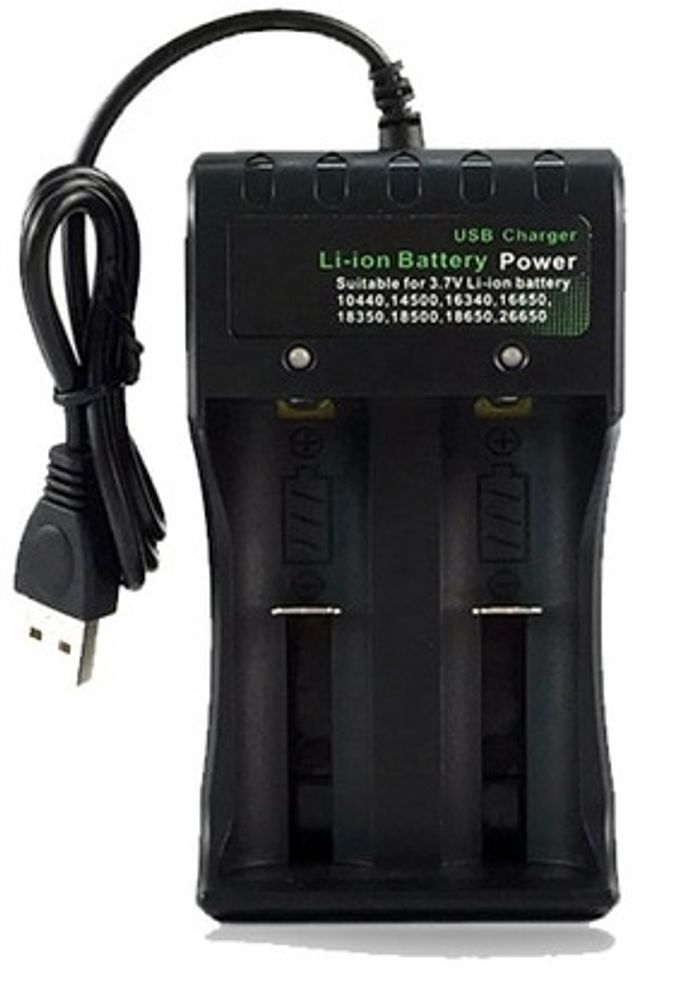 Зарядное от USB аккумуляторов 18650 YH-USB02 4.2V-1A