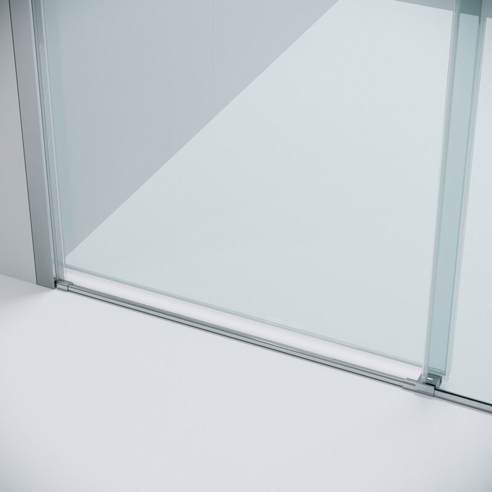 Душевое ограждение Grossman Style 100.K33.05.110.10.00-200.K33.05.100.10.00 (110х100х195) раздвижная,хром,стекло прозрачное,2 места