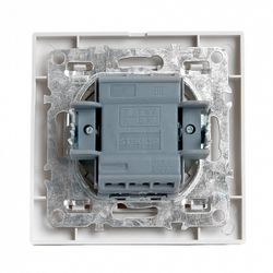 Переключатель перекрестный одноклавишный Stekker Эрна 39925