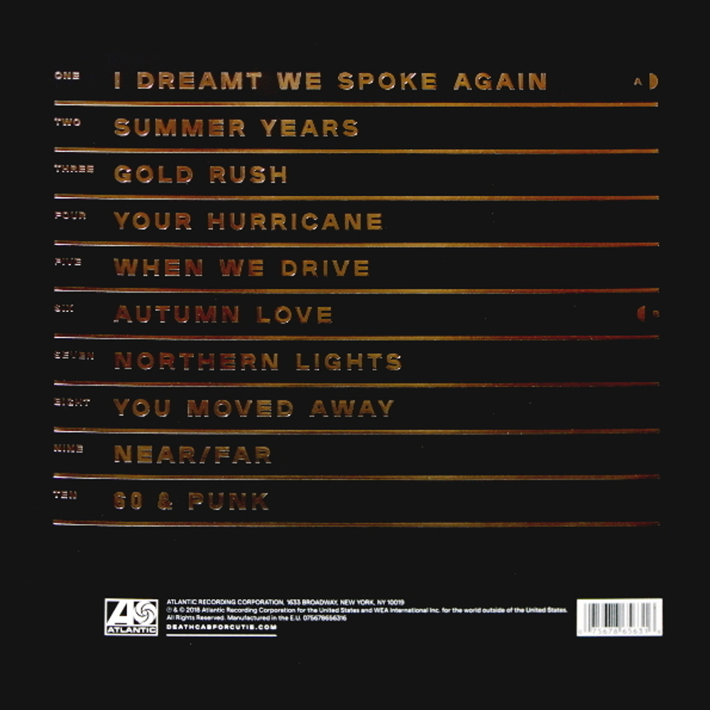 Death Cab For Cutie / Thank You For Today (LP)