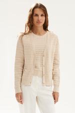 1979 Кардиган женский (сливочный)