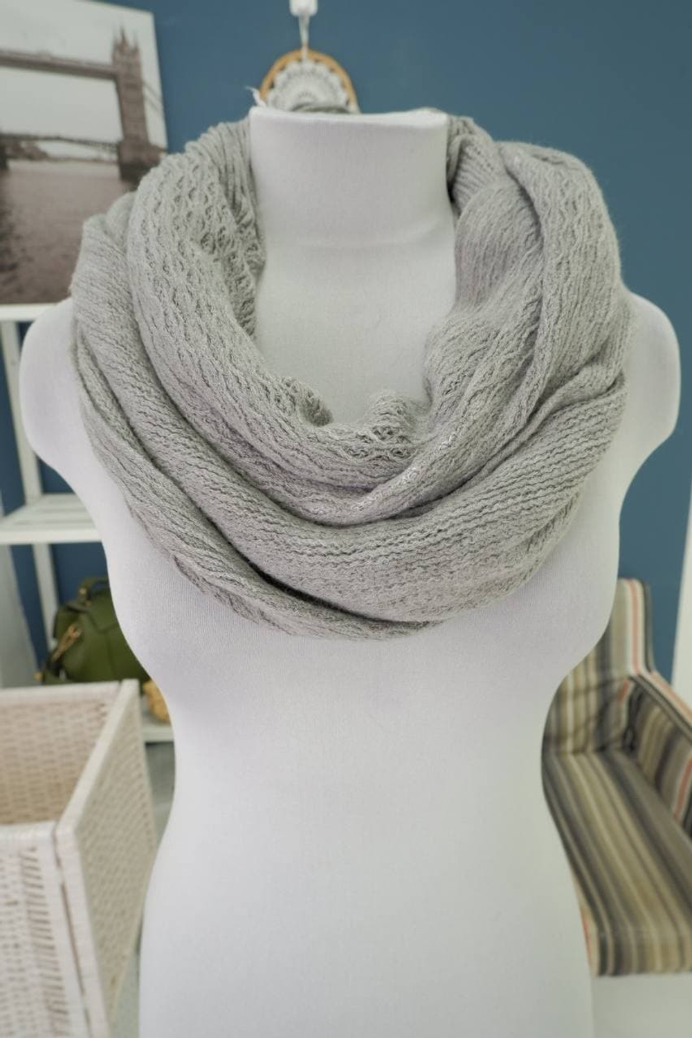 Шарф-снуд уютный