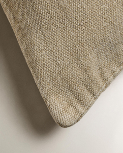 Zara Home наволочка декоративная из льна, бежевый · 6366/008