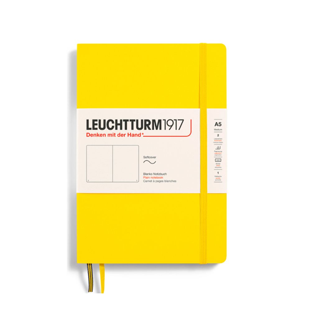 Блокнот Leuchtturm1917 Classic A5 нелинованный с мягкой обложкой (362857)