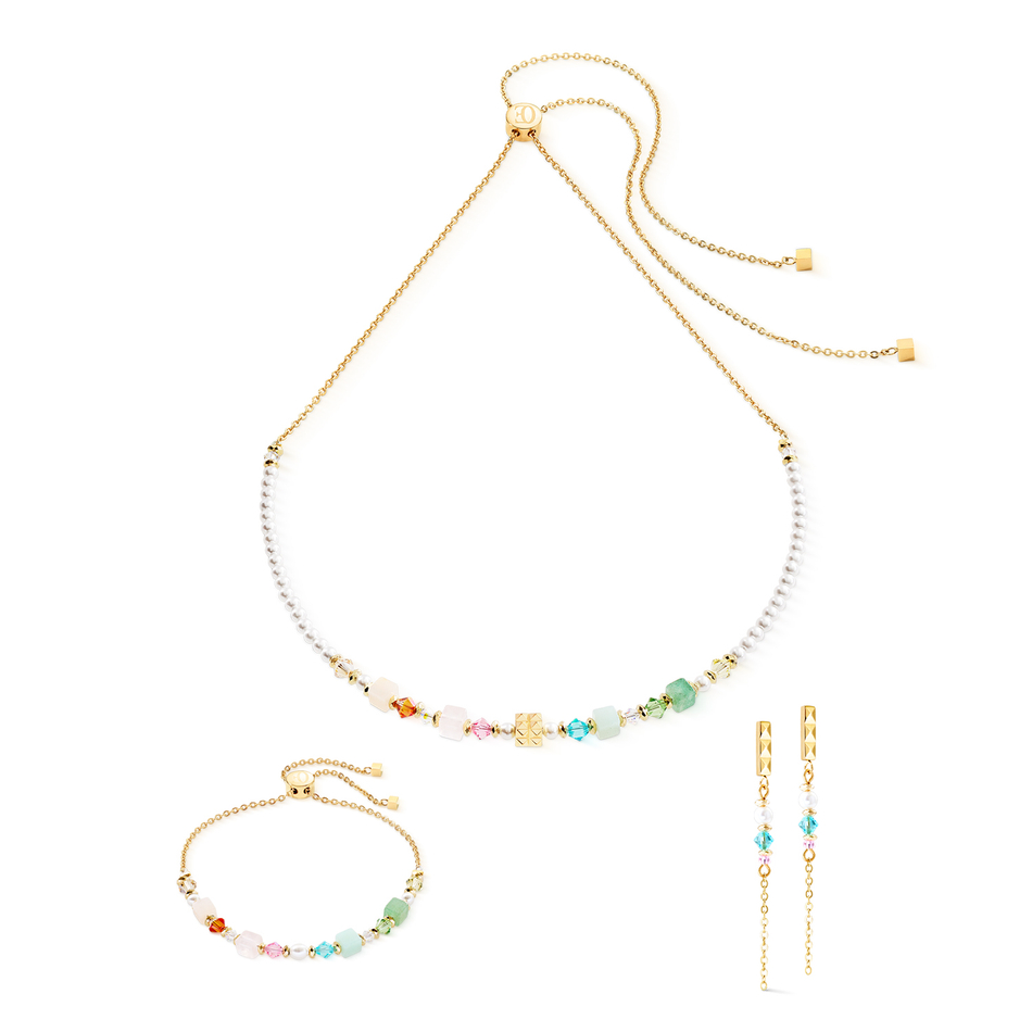Серьги Coeur de Lion Multicolour Pastel 2 3031/21-1537
